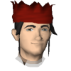 A headshot avatar of the player MK B